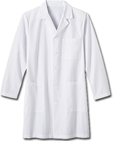 White Swan Lab Coat Size Chart