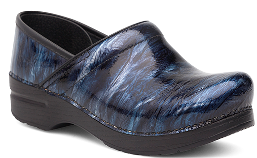 dansko navy crinkle