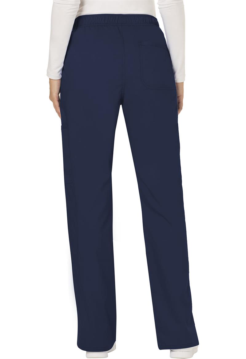 IRS WW120 Women's Mid Rise Moderate Flare Drawstring Pant